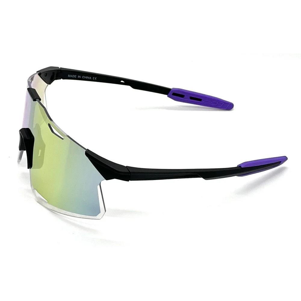 Sport Sunglasses Mirrored Lens Cycling Running Glasses Street Beach Wear Fishing